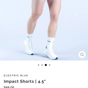 Electric Blue Women's Athletic Shorts